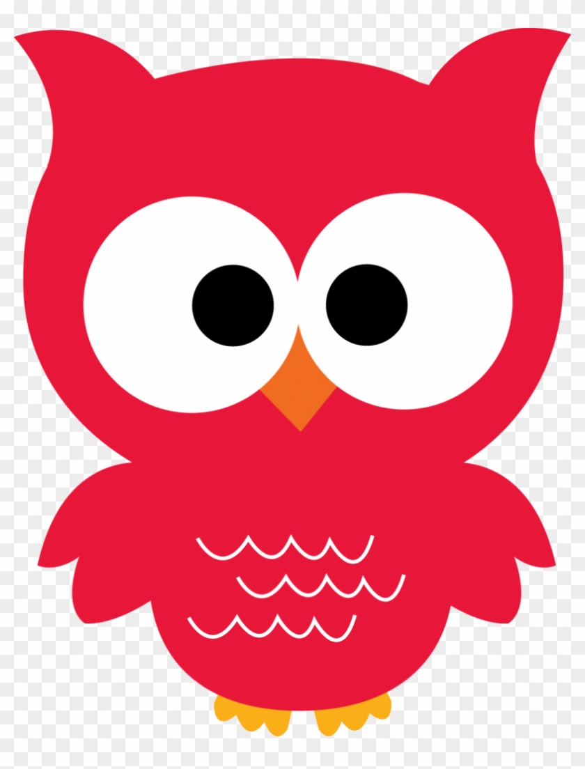 Cute Owl Graphics - Cute Red Owl Clipart #1174931