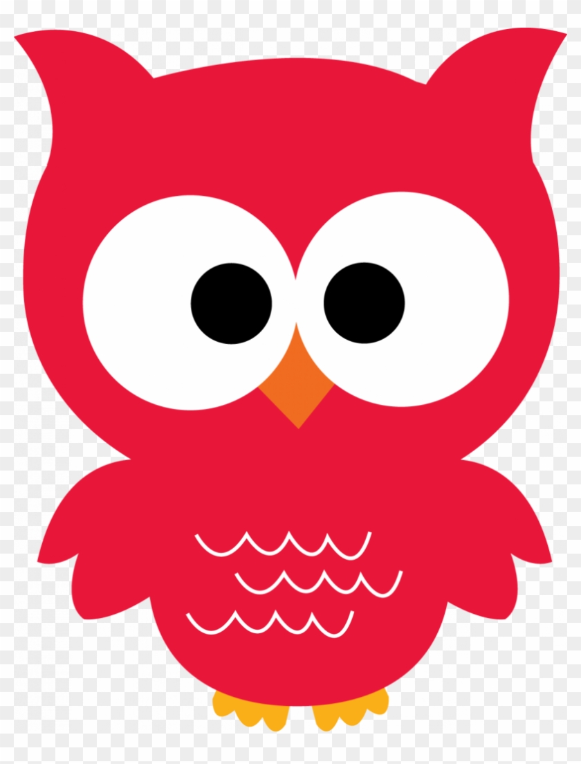Cute Owl Graphics - Cute Red Owl Clipart #1174931