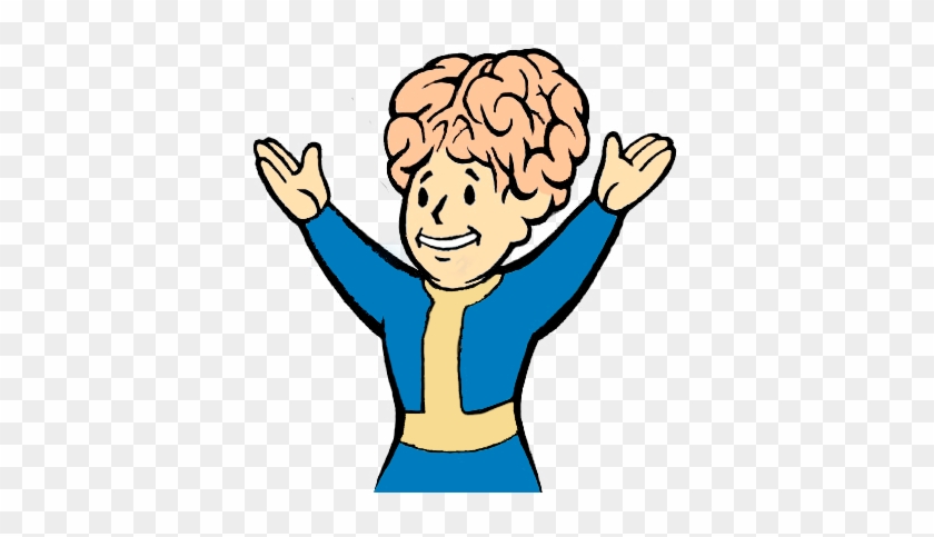 Spear Clipart Fallout - Fallout Vault Boy #1174938