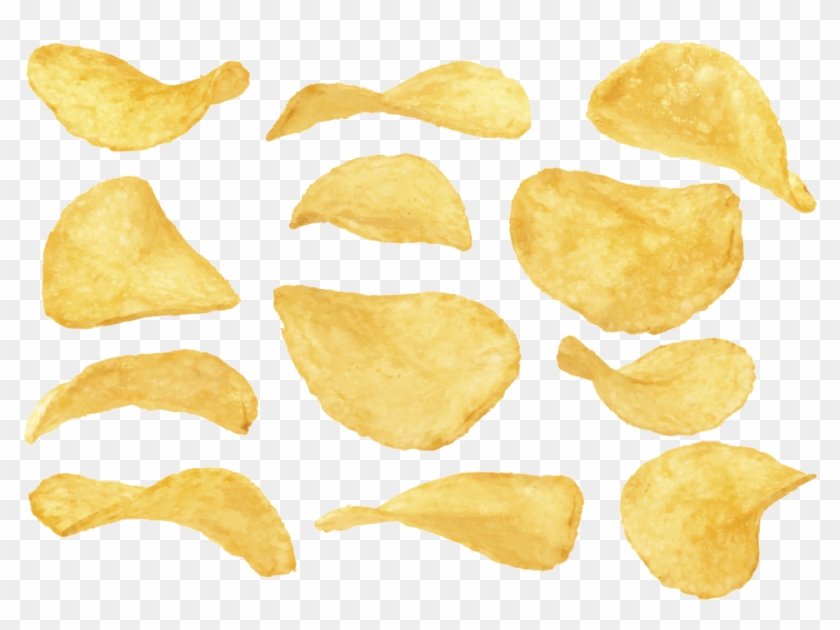 Potato Chip Euclidean Vector Food Illustration - Agnolotti #1175004