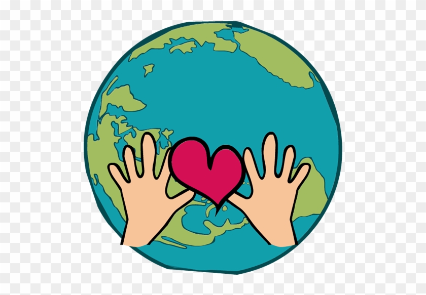 Globe Clipart Teacher - Globe Heart Clipart #1175323