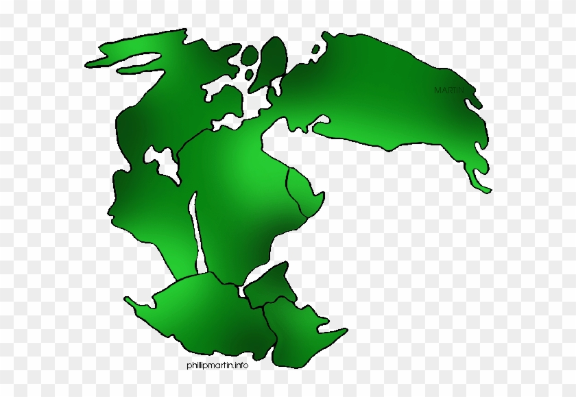 Continent Clipart Transparent - Gif Of Continental Drift #1175410