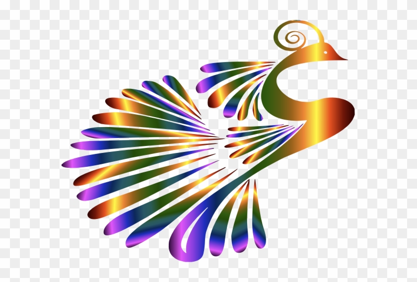 Medium Image - Peacock Png Clipart #1175422