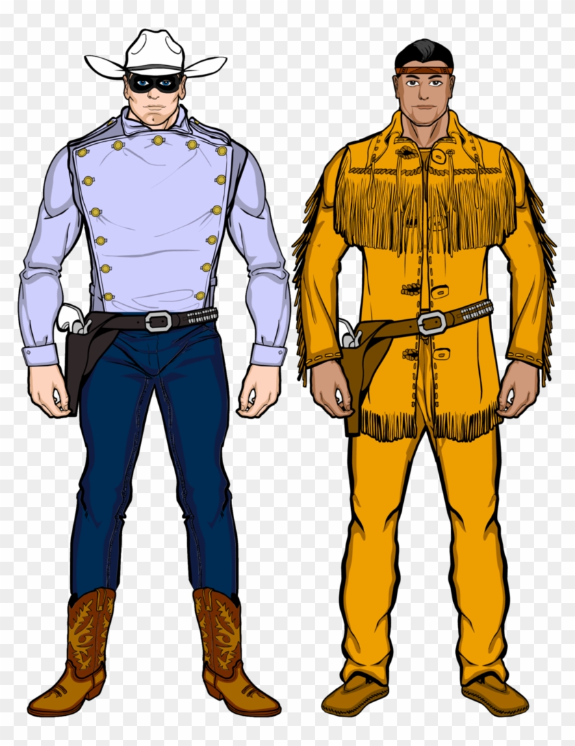 The Lone Ranger Tonto By Eldacur - Lone Ranger Clip Art #1175511