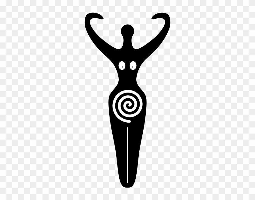 Pagan Clipart Womanhood - Simbolo De La Diosa #1175627