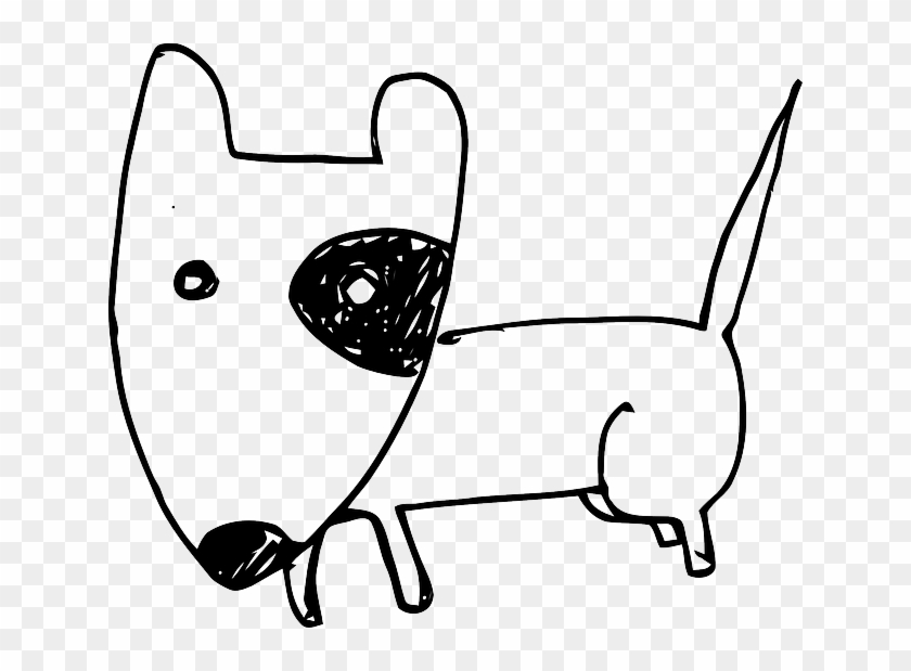 Animal Dog, Pet, Hound, Black Eye, Animal - Bull Terrier Logo Vector #1175676