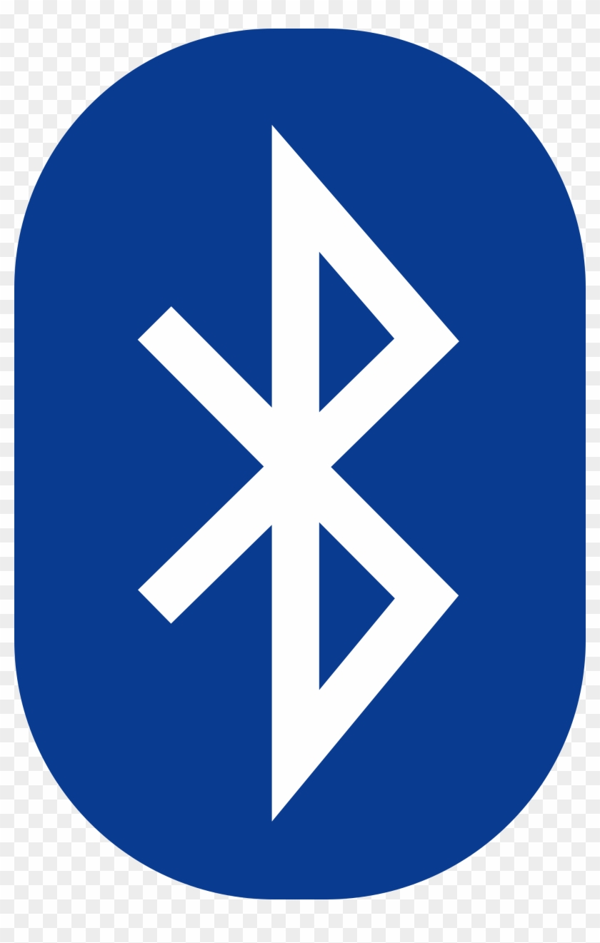 2000px-bluetooth - Svg - Bluetooth Logo Png #1175680