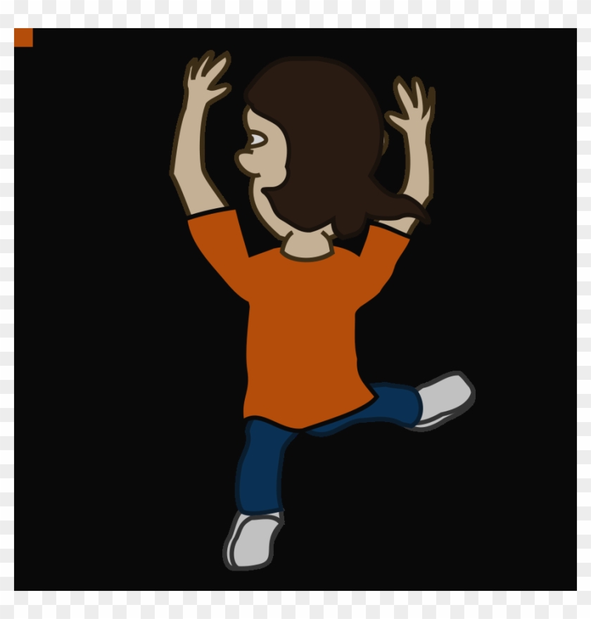 Clip Art Comic Dancer Remix Clipart Vector Clip Art - Cartoon #1175689