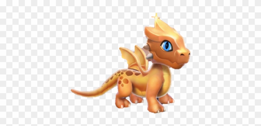 Baby Gold Dragon - Dragon Mania Legends #1175849