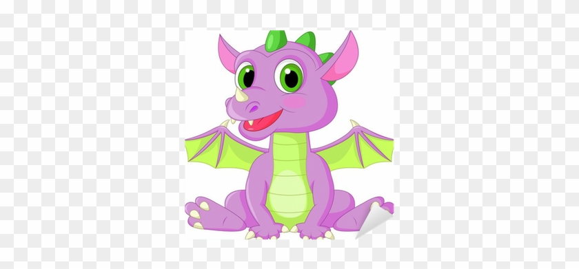 Cute Baby Dragon Cartoon #1175884