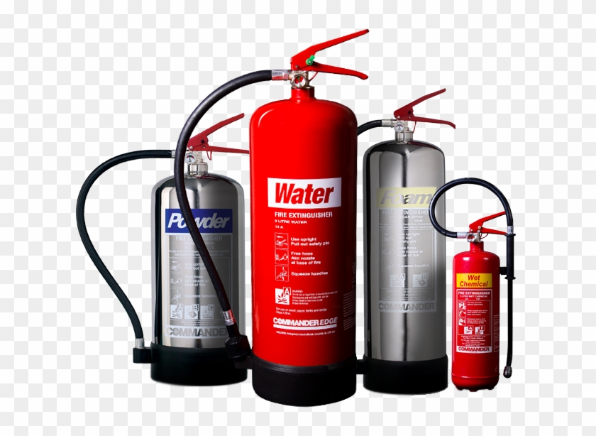 Fire Extinguishers - Fire Safety Equipments Png #1175976