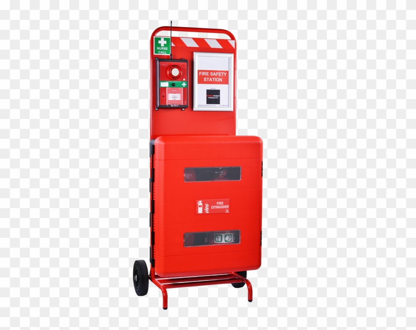 Checkpoint Fire Safety Extinguisher Trolley First Responder - Shopping Cart #1176008