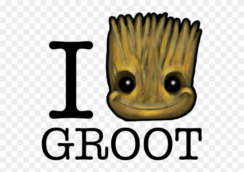 Check Out This Awesome 'i Love Groot' Design On Teepublic - Love Groot Shirt #1176115
