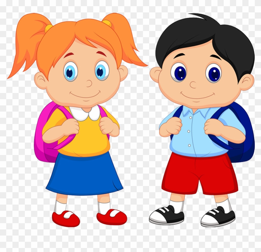 Dates Of Next Academic Year - Cartoon School Kids #1176169