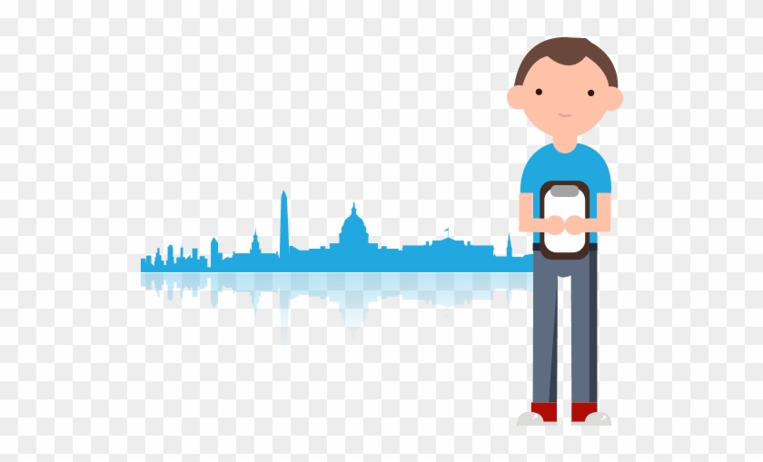 Moving Services In Dc - Trademark Fine Art Washington Dc Skyline Canvas Art #1176195