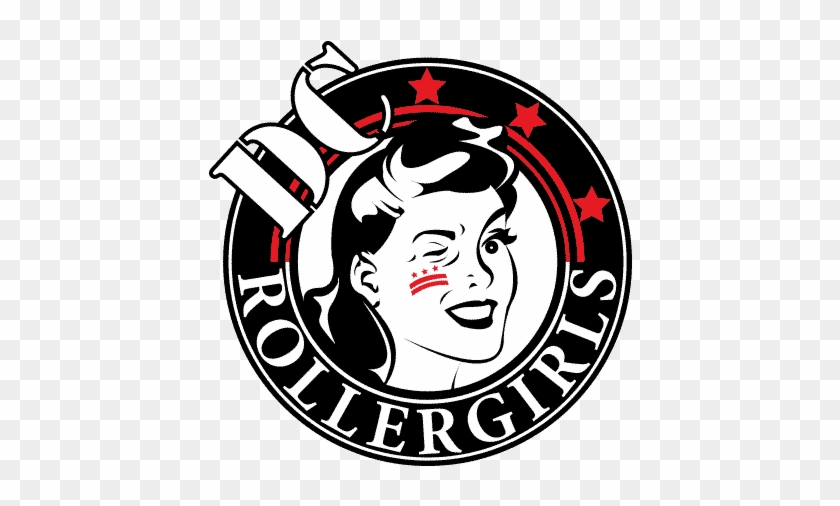 Dc Rollergirls - Dc Rollergirls Logo #1176202