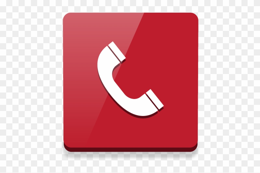 Free Apps Icons - Red Call Icon Png #1176211