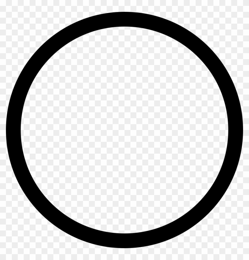 Circle Geometric Shape Outline Comments - Clip Art #1176285