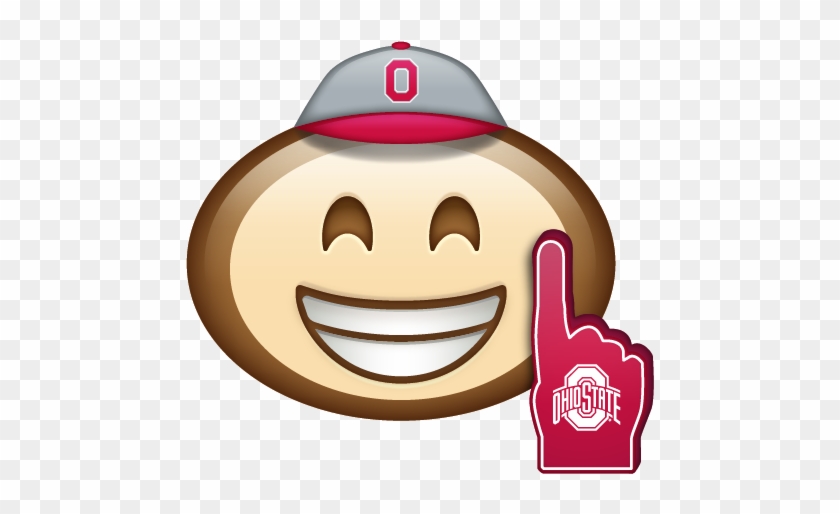 The Ohio State University Athletics Official Athletic - Smiley #1176339