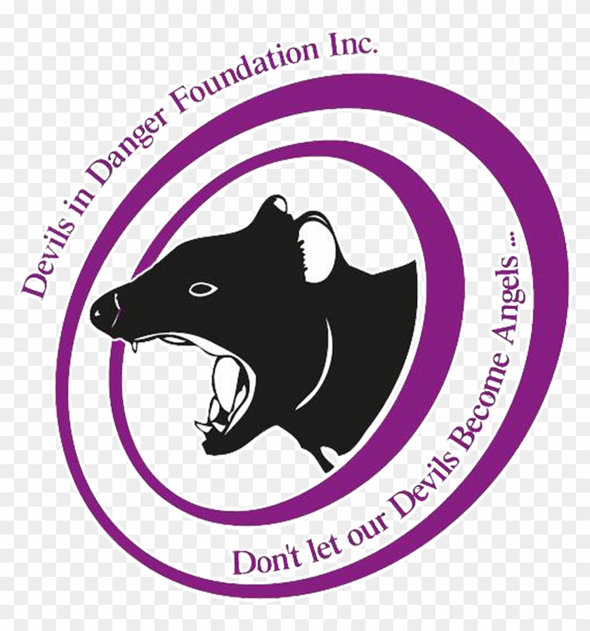 Didf Logo - Transparent - Tasmanian Devil Foundations #1176380
