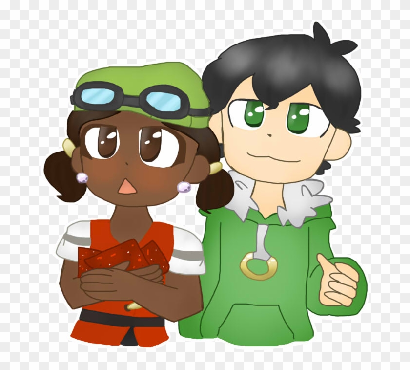 Smol Olivia And Axel By Katekenway - Cartoon #1176439