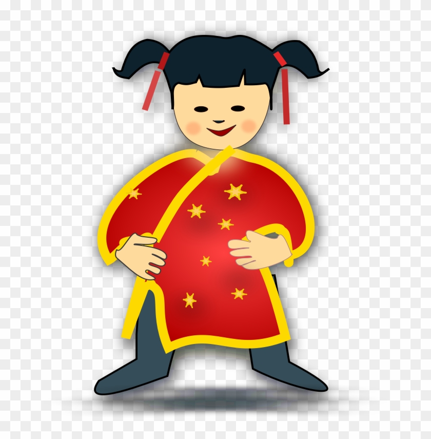 Chinese Girl Icon - Chinese Clipart Png #1176514