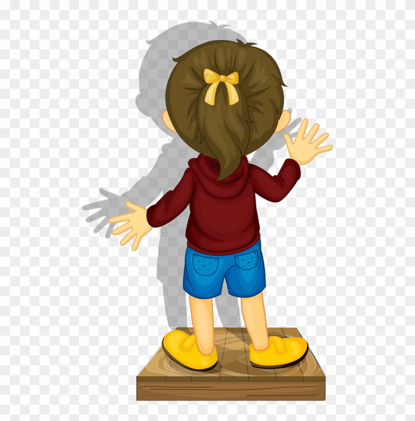 Braid Girl Illustration - Clip Art #1176527