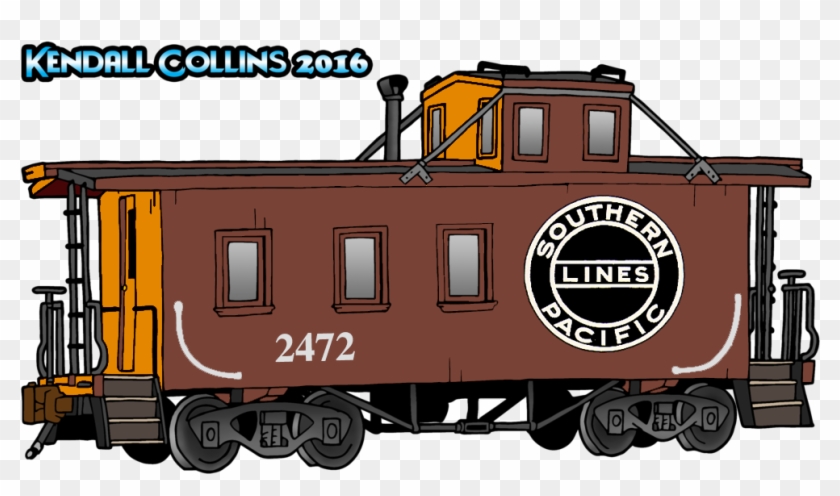 Sp 2472 Caboose By Railtoonbronyfan3751 - Pacific Fruit Express By Thompson, Church & Jones #1176603