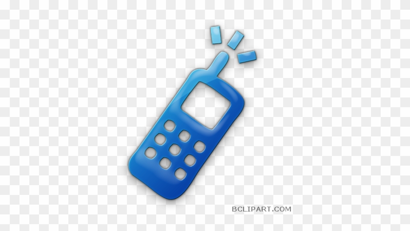Blue Phone Tools Free Clipart Images Bclipart - Cell Icon Png #1176624