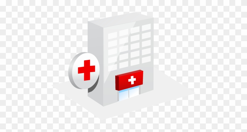 Available In 3 Sizes - Hospital Icon #1176632