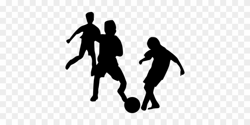 Boys, Childhood, Playing, Soccer - Persona Jugando Futbol Png #1176731