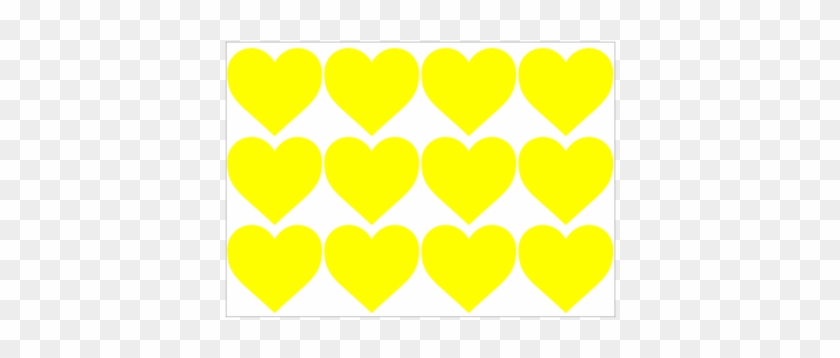 7cm Love Heart Stickers - Love #1176748