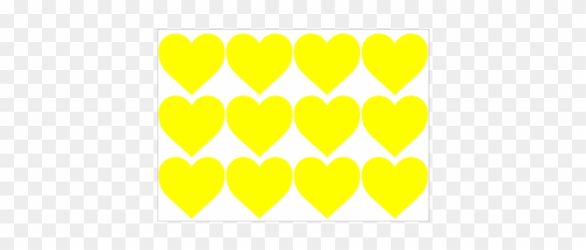 7cm Love Heart Stickers - Love #1176748