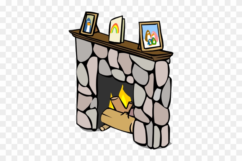 Fireplace Sprite 016 - Cartoon Fireplace Png #1176755