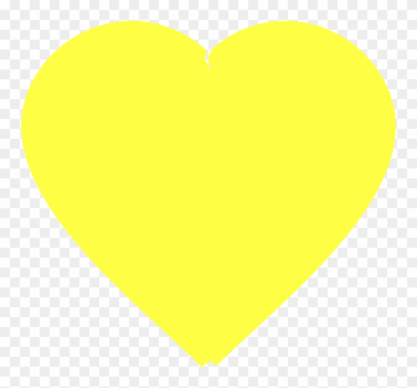 Yellow Heart Pattern - Yellow Heart #1176785