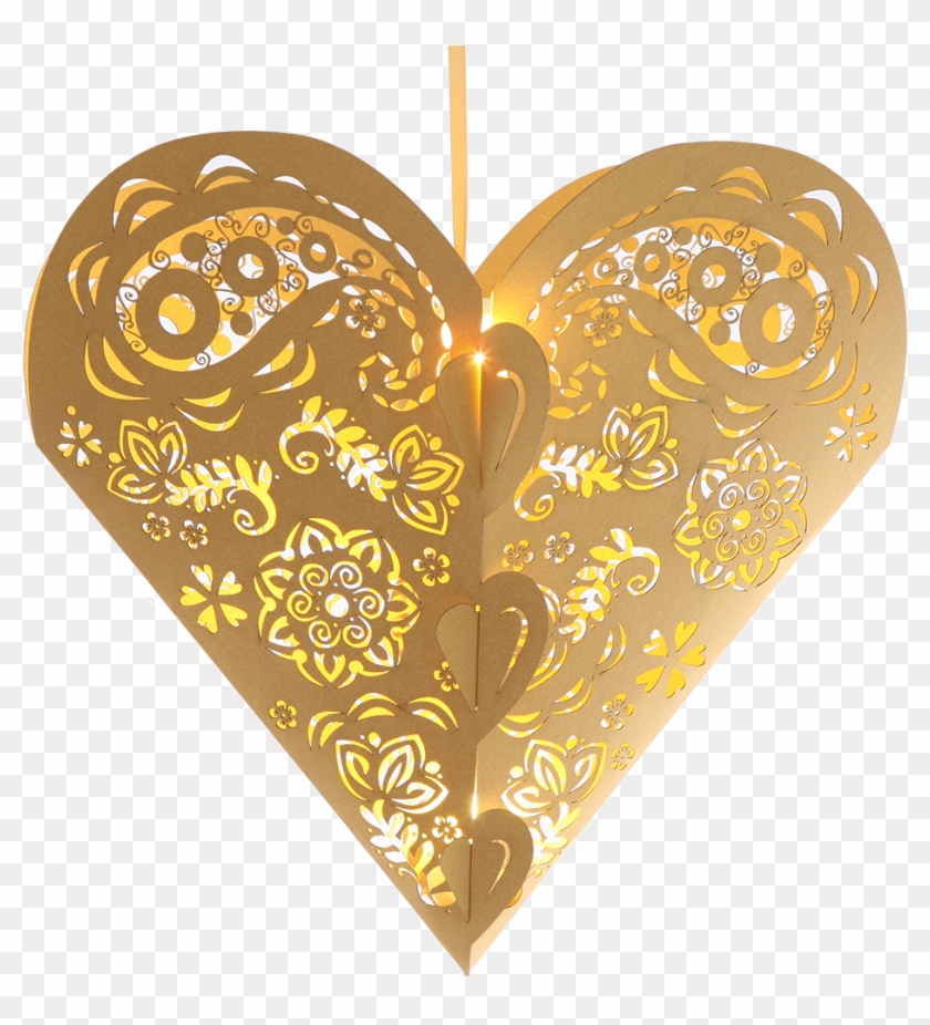 Henna Heart Pendants - Heart #1176802