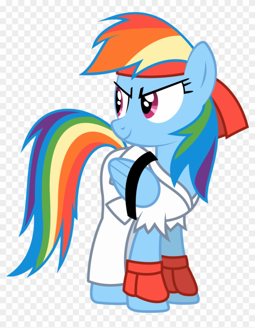 Rainbow Dash Street Fighter V Pony Pinkie Pie Vertebrate - Cartoon #1176830