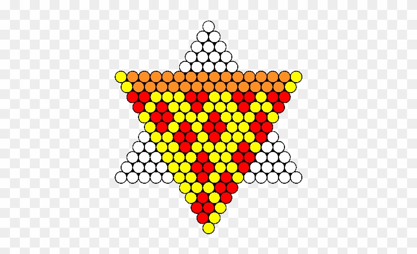 Stuffed Crust Pizza Perler Bead Pattern / Bead Sprite - Pony Bead Star Patterns #1176834