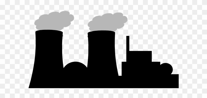 Silhouette Nuclear Power Plant Power Plant - Power Plant Silhouette #1176940
