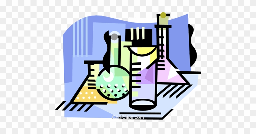 Chemistry Royalty Free Vector Clip Art Illustration - Scientific Method Flow Chart #1177031