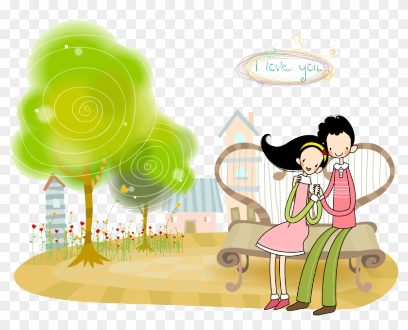 Dating Cartoon Illustration - Dating #1177049