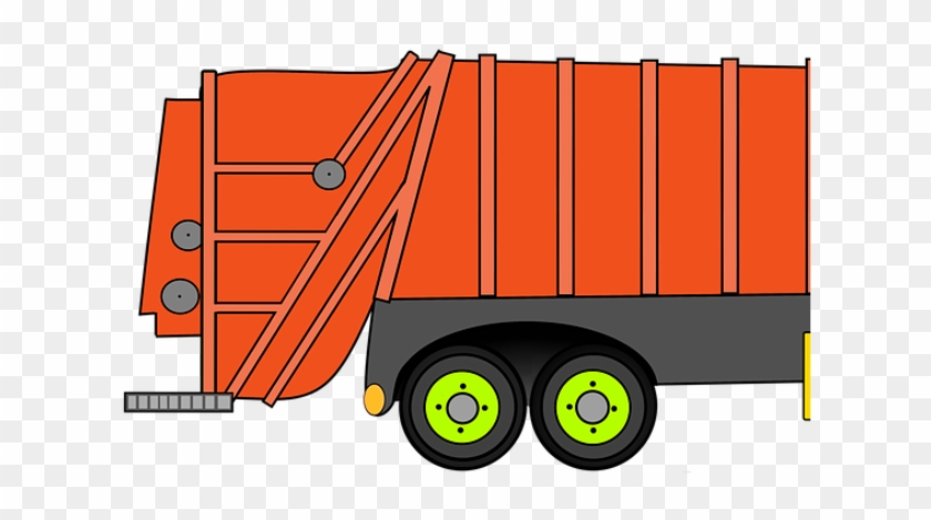 Rubbish Truck - Garbage Truck Clipart Png #1177068