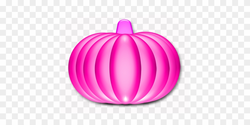 Pink Pumpkin Sihouette Clip Art - Clip Art Pink Pumpkins #1177112