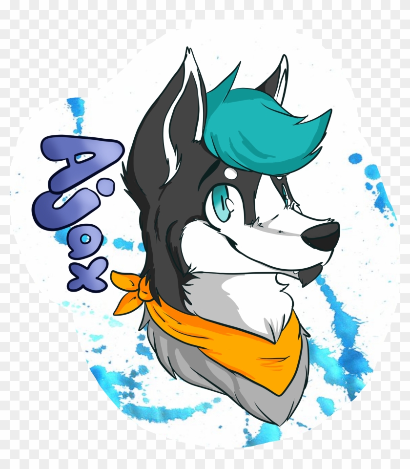 Ajax Cage Fursuit Badge - Fursuit Husky Badge #1177169