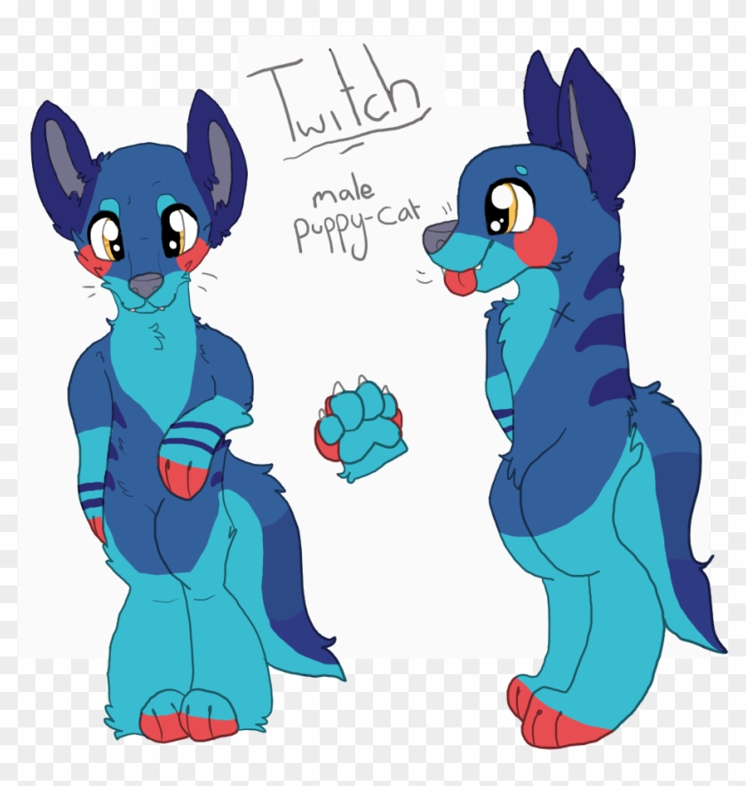 Twitch Fursuit Ref - Cartoon #1177184