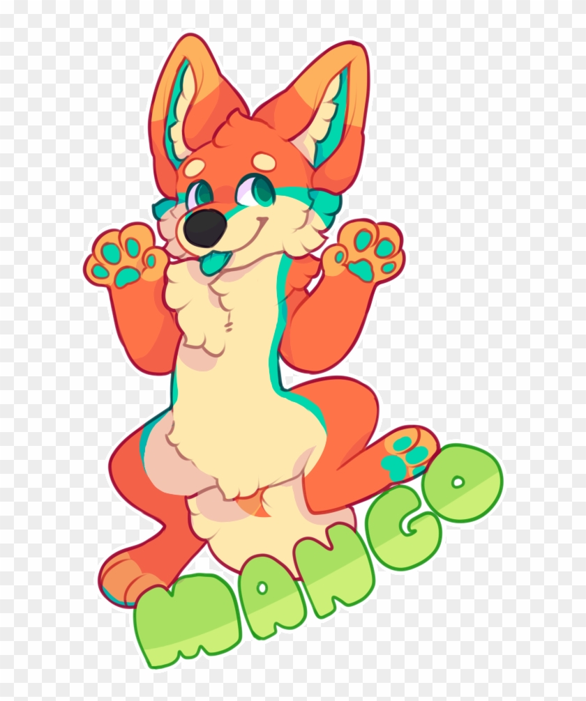 Mangoswirls By Ponacho On Deviantart - Furry Dog Badge #1177187