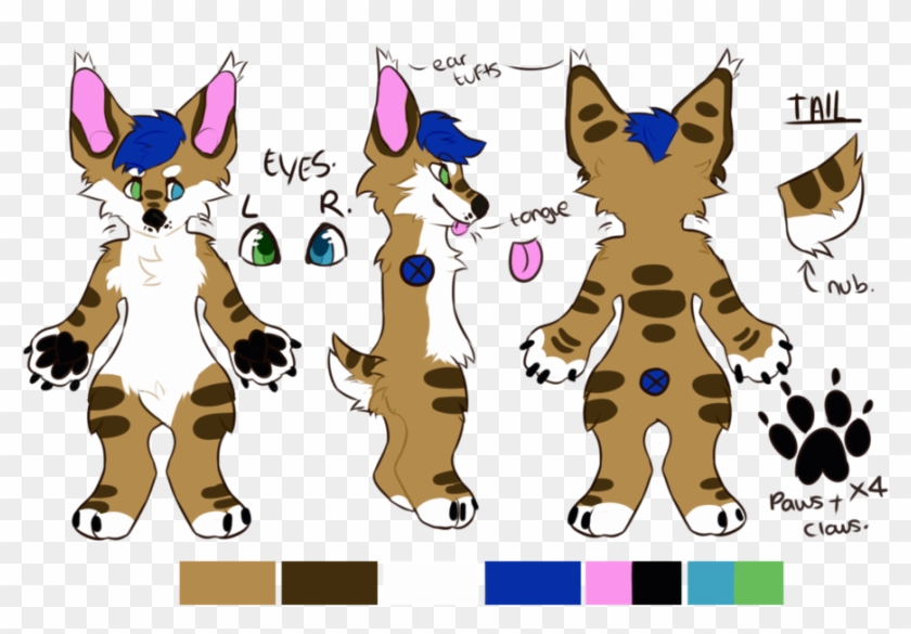 Fursuit Ref By Pinewoif - Cartoon #1177238