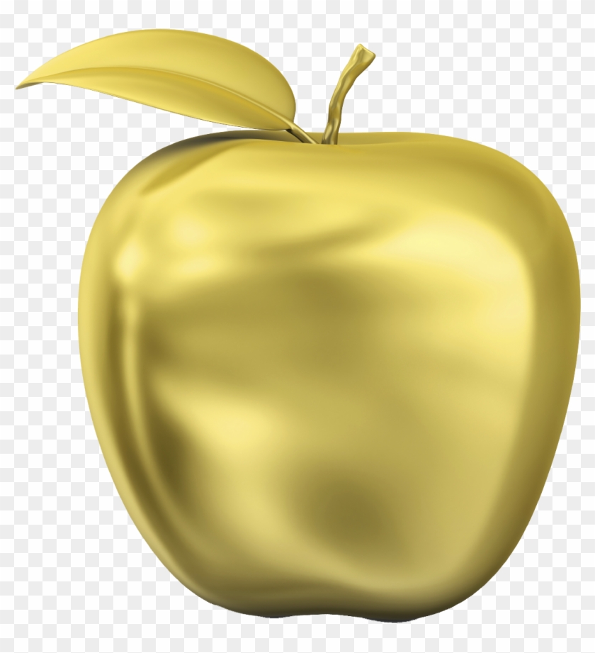 Clip Art Golden Apple - Golden Apple Clip Art #1177427