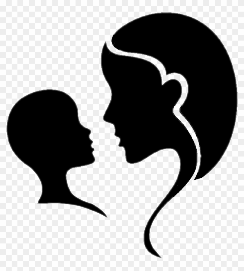 Mothersday Motherandchild Mother Silhouette Maternal - Shopee Indonesia #1177487