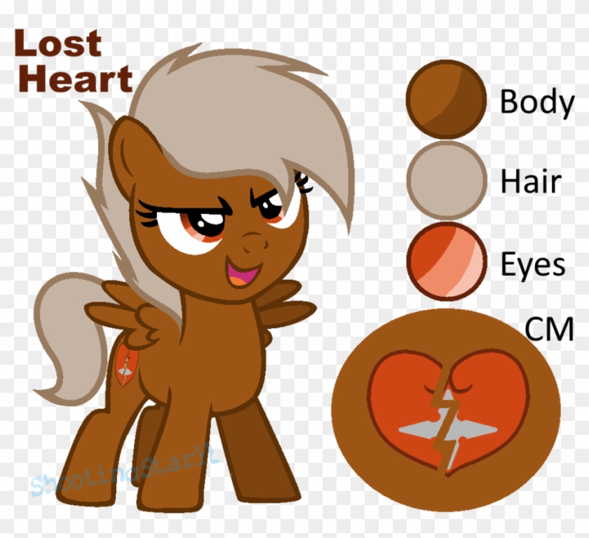 Mlp Lost Heart Ref By Shootingstaryt - Digital Art #1177526